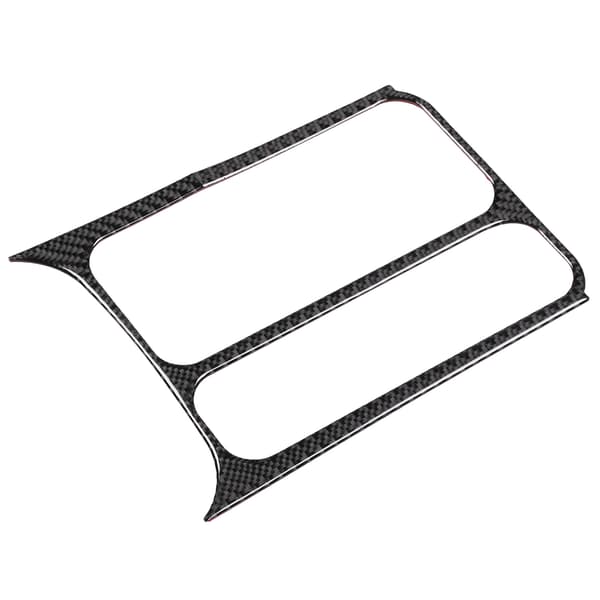 Deksel i karbonfiber for koppholderpanel, front, kaffeflaskefeste, trim, klistremerke