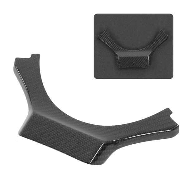 Rattskiva Panel Trim Cover Kolfiber Dekal Passar för NX200 200t 300h 2016‑2020