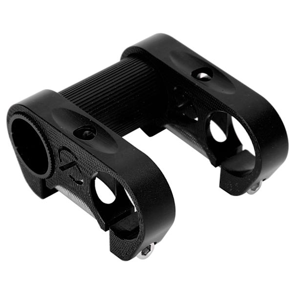 Foldbart 25,4 mm Aluminiumlegering Hul Cykelstyr SP8 Modificeret Dobbelt Skaft Sort