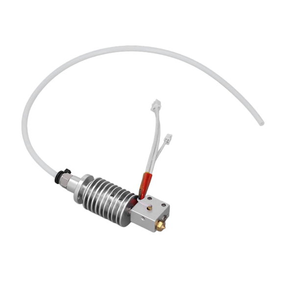 Glatt oppvarmings messingdyse 0,4 mm for 3D-skriver Hotend-utgang - Kompatibel med Vyper 24V