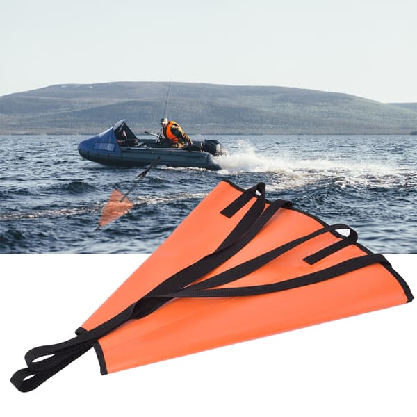 Orange Canoe PVC Drift Sock Meriankkurisysteemi