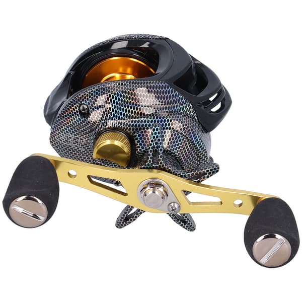 PRO BEROS High Performance Baitcasting-rulle - 18+1BB, 7.2:1 utväxling, magnetisk broms, högerhand