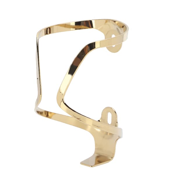 Gylden Plated Gradient Farve Legering Cykel Vandflaskeholder