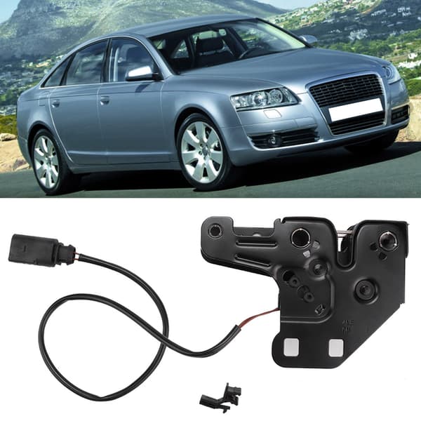 Front Nedre Motorhjelmslås 4F0823509A Kompatibel med A6 S6 A4 S4