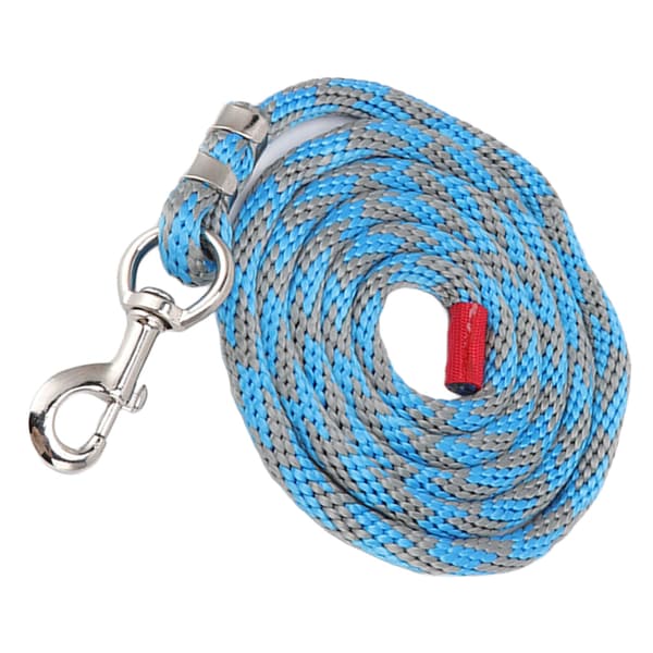 Kraftig Heste Lead Rope i Nylon, 2 meter Lang, Blå Grå Husdyr Træning
