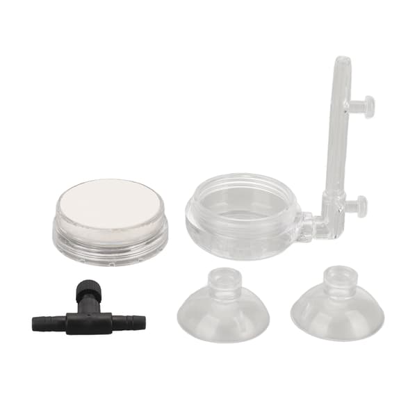 Lavtryks Gennemsigtig Glas Akvarium Boblesten Diffuser Akvarium Iltforfiner