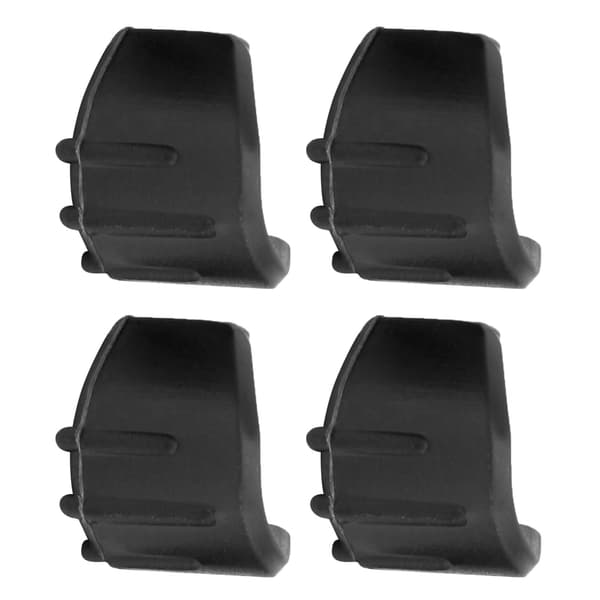 4S RC stötdämparskydd Hållbart, passar för 1/8 fjärrkontrollbil, svart