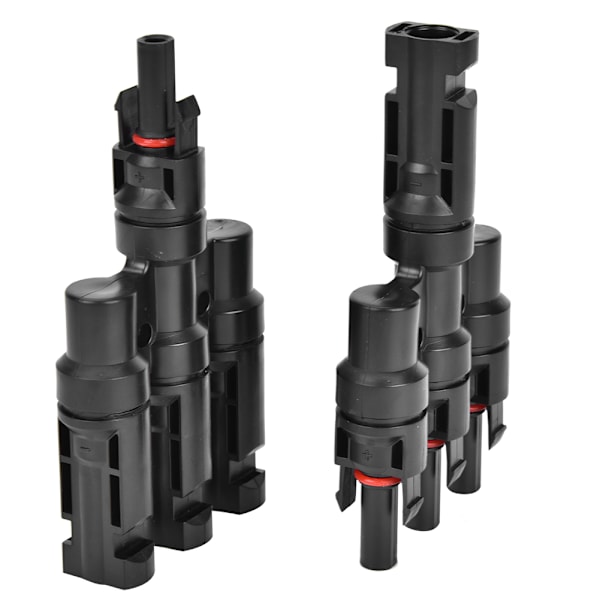 2 i 4-veis solcellekabeladapter 1 til 3 T-type solcellepanelkabeladapter