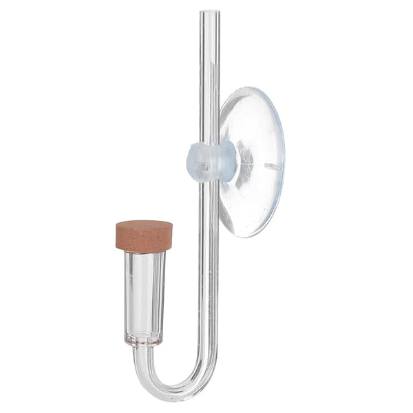 CN05 02 Läpinäkyvä akryylinen CO2-hajotin Mini-diffuusori akvaarioon