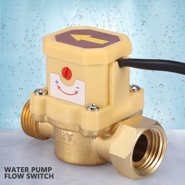 220V G1/2 Vandpumpe Flow Sensor Trykkontrolkontakt