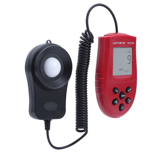 HS1010A Digitalt Lysmeter Høj Nøjagtighed Bærbart Luxmeter Auto Range Fotometer