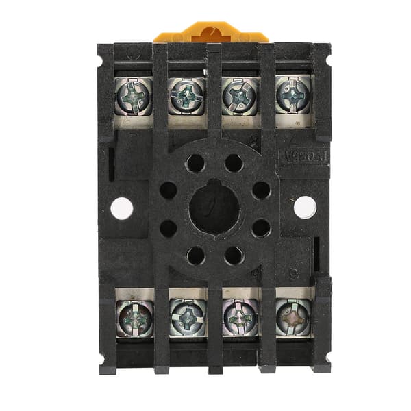 PF085A 300V 7A 8-Pin Reläsockel för DIN-skena