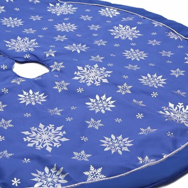 48" stor julgran solklänning Snowflake Interiör Skandinavisk ljus färg Rustik lyx julkudde Festtillbehör