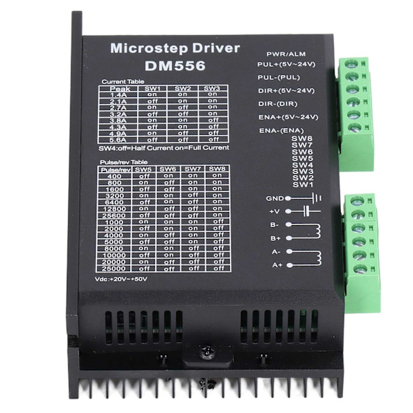 Microstep Driver Digital for 57 86 NEMA23 NEMA34 Stepper Motor Controller 2 Phase 5.6A DM556