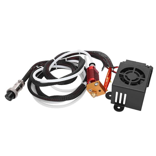 Extruder Hot End Komplett Munstycksset 3D-skrivartillbehör för CR10 10S med Munstycksset