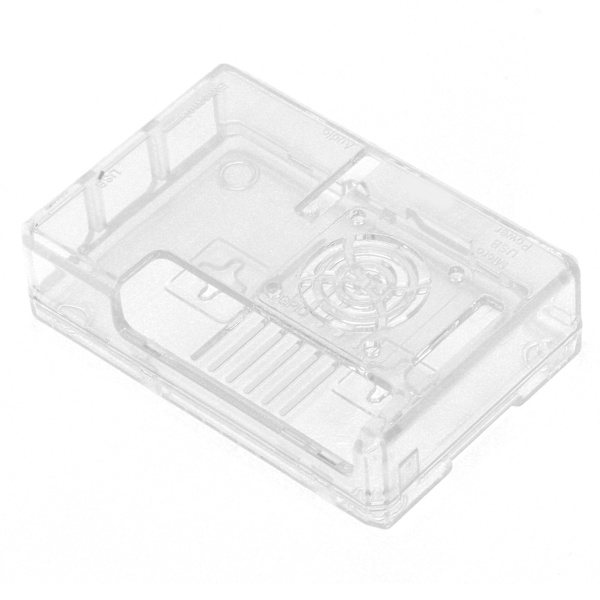 Raspberry Pi 3 Transparent ABS Beskyttelsesetui