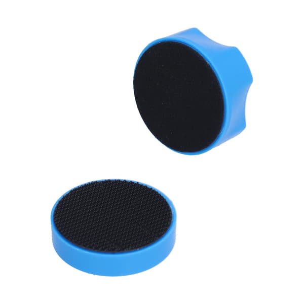 Mini Magnetisk Akvarie Glasrenser Blå Fisketank Alger Fjernelse Skrubber