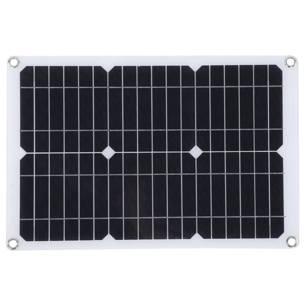 20W 18V Monokrystallinsk Silisium Solcellepanel Utendørs Telefon Billader