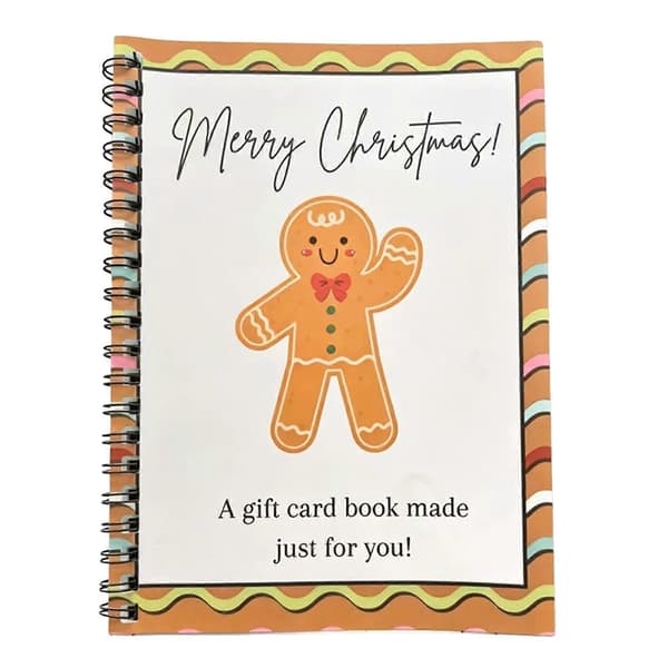 Julklappskort Bok Presentkortshållare För Vuxna Tonåringar Barn Julklappskort Häfte Julklapp C