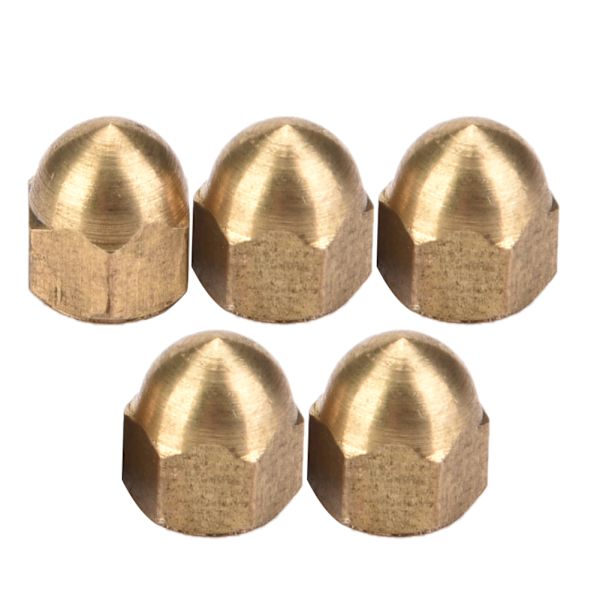 Mässing Ekollonmutter Kit M4 20 st Hex Dome Head Set
