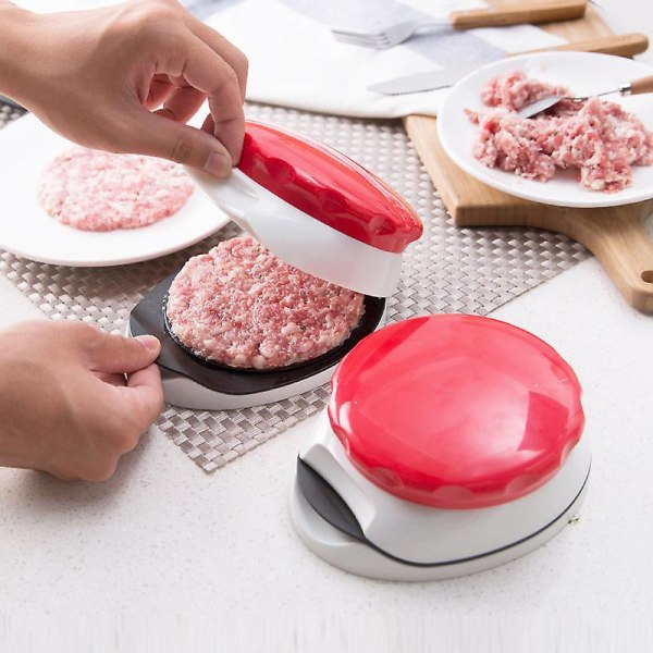 Handhållen hamburgerköttpress