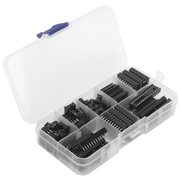 66 kpl IC-kanta-adapterisarja 6-28Pin InLine DIY elektroniset komponentit