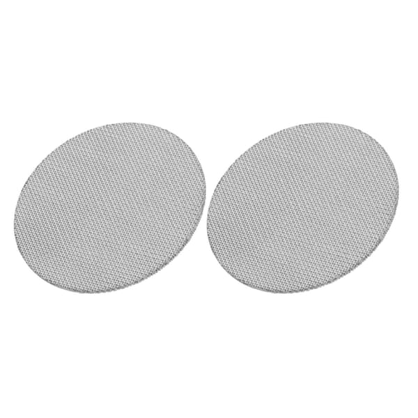 2-pack 1 mm kaffepuckscreen i rostfritt stål 51 mm diameter sekundär vattendistribution