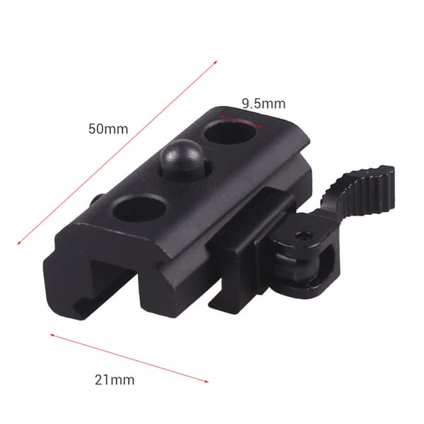 20mm Picatinny Weaver Rail Jagtadapter Skyde-sling Swivels Stud Værktøjsforbindelse