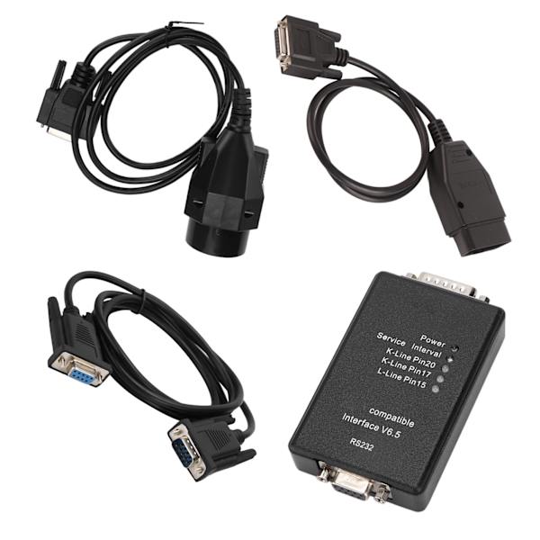 Carsoft 6.5 OBD2 -skannerin diagnostiikkatyökalu vikakoodinlukija, yhteensopiva E30 E31 E32 E34 E36 E38 E39 E46 E52 E53 -mallien kanssa
