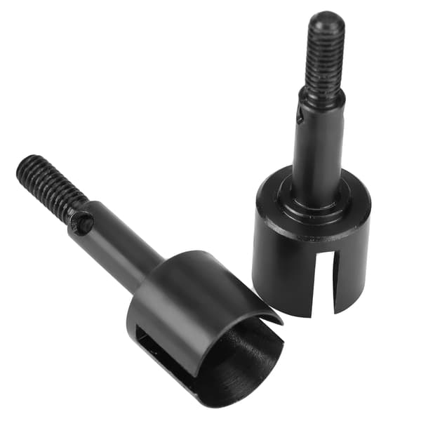 2. Aksel i aluminiumslegering til HIMOTO 1 10 E10MTL E10MT E10BP RC Bil Dele Sort