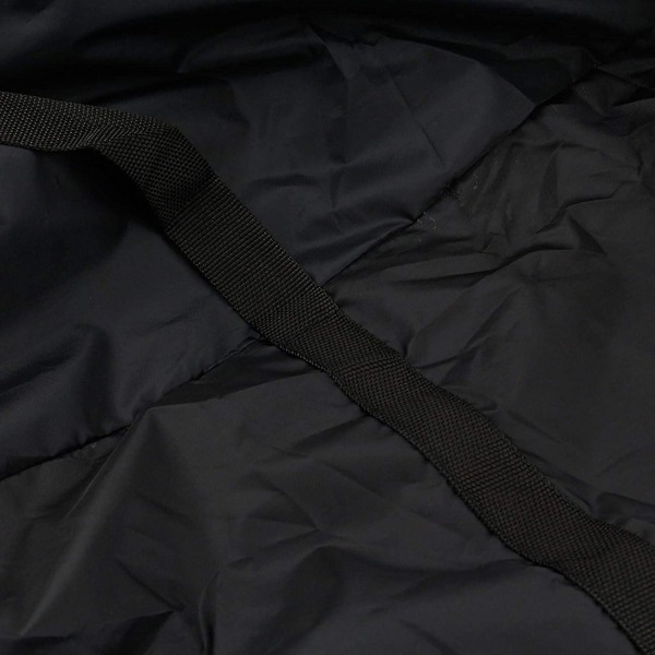 Cover utomhus för trädgårdsförvaring (svart),