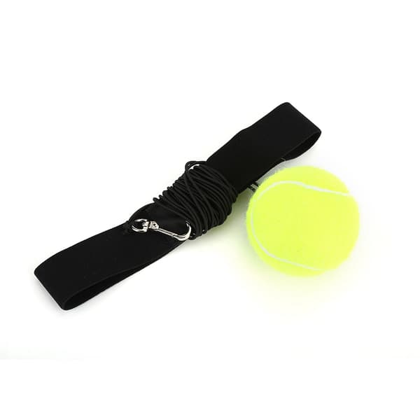 Träning Boxning Punch Reflex Ball Head Band - Gul