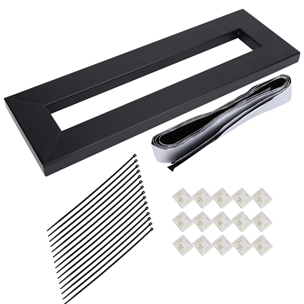 1 Set Gitarr Effekter Pedaler Board med Setup Tejpklämma för Elgitarr Pedal S