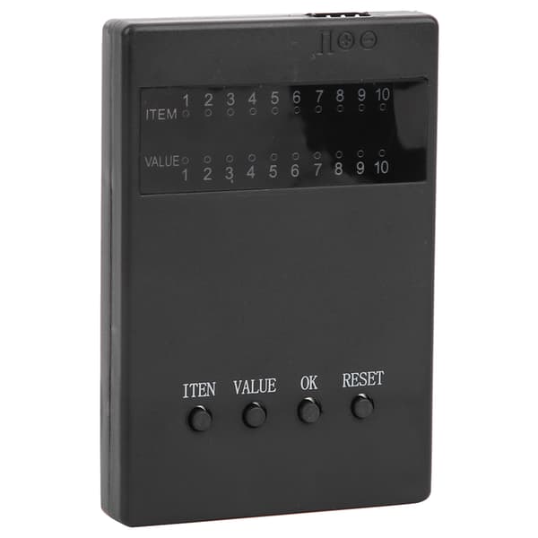 1/10 RC bilmodell Brushless ESC programmeringskort oppgraderingstilbehør