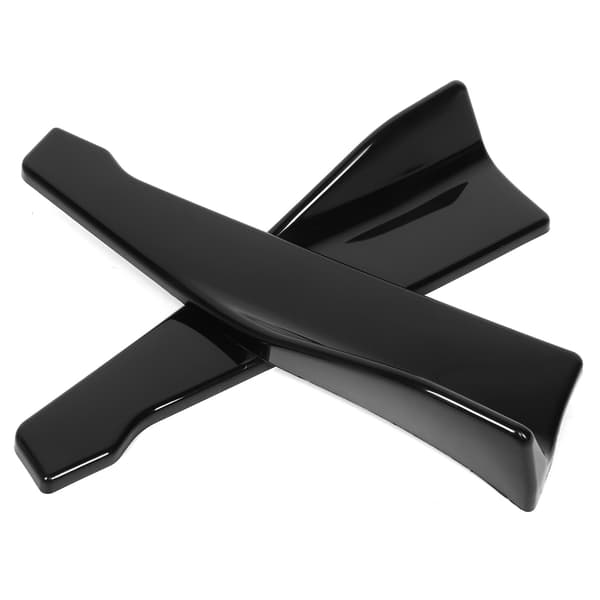 2. generations kofangerlæbespoiler Universal Winglet Diffuser Glanssort