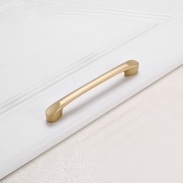Kaapin vaatekaappi kultainen kahva, kodinhoitolaitteiston kahva, kaapin kahva (96 mm)