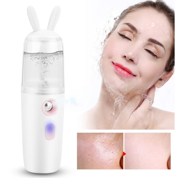 30 ml Mini Bärbar Nano Spray Ansiktsfuktare Ångluftfuktare