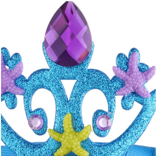 Bright Diamond Mermaid Starfish Crown (kongeblå)