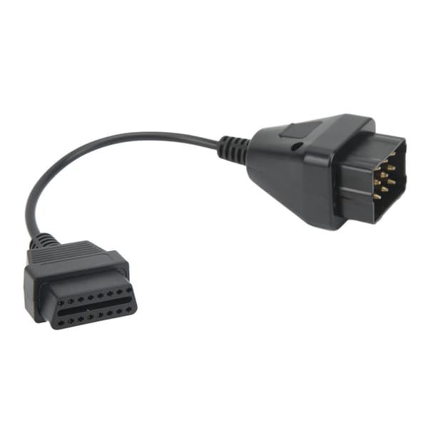 12-Pin til OBD2 Konverter Adapter Professionel Køretøjsdiagnostisk Scannerkabel