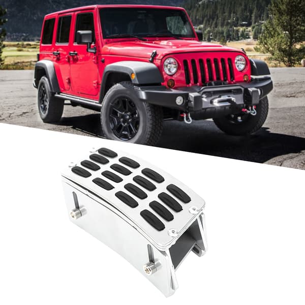 Förhöjd gaspedalfotstöd för Jeep Wrangler 07-17