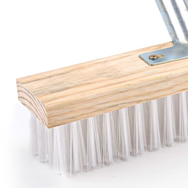 Kraftig nylonbørste gulvbørstehoved udskiftning til trapper dækplanker 30 cm 11,8 tommer lang
