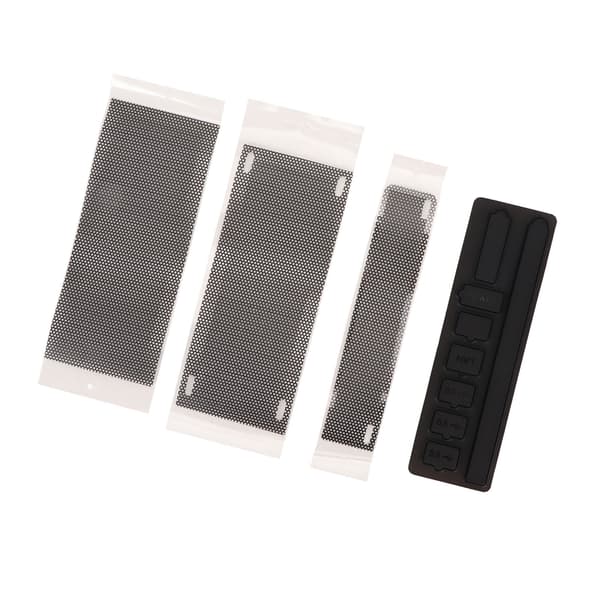 Xbox Series S Pölysuodatinsetti 8 Silikonitulppaa 4 PVC Pölysuodatinta Lisätarvikkeet
