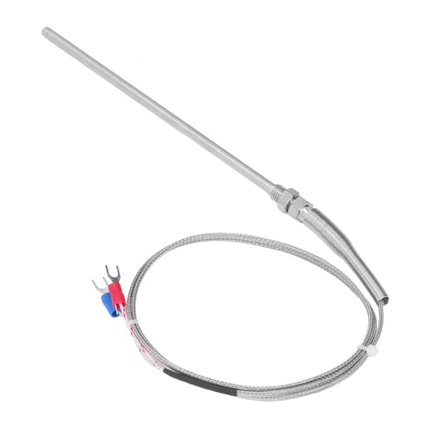 BERM K-typ Termoelement Temperaturkontrollsensor 0‑400℃ 150mm Sond 1m Kabel