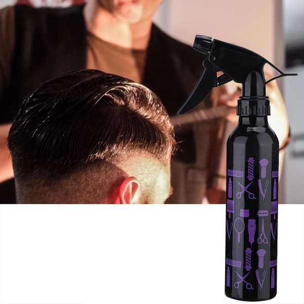 Professionel Hårstyling Vandforstøverflaske 300 ml Lilla Sort