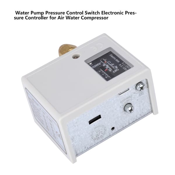 Elektronisk luftvandskompressor trykregulator
