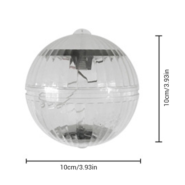 Farverig Solar Flydende Lampe til Pools Søer Haver