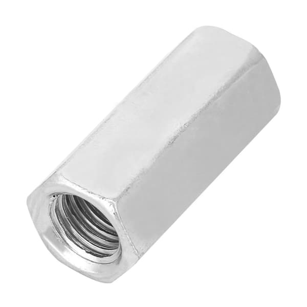 2 KPL Sinkitty teräs M16x50mm Pitkä kuusiomutteri Kuusiokierrekiinnike