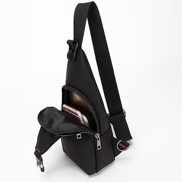 Crossbody-väska med en axel (mörkblå)