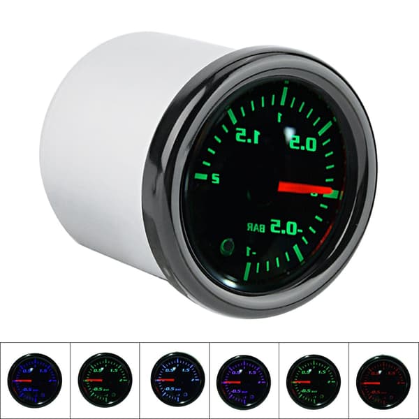 2\" 52mm Universal LED-display för motorcykel Turbo Boost Gauge med sensor