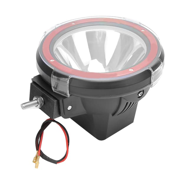 7-tums HID Front Spot Light Söklampa 12 24V 55W Röd Ring Fordonsmodifiering